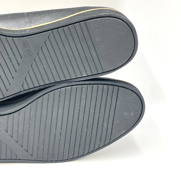 7N 7 NARROW WIDTH Softwalk Womens Whistle Black Leather‎ Comfort Loafers Shoes - Picture 11 of 12